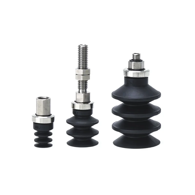 Mga Bellow na may Lock Ring Vacuum Suction Cups ZP2-J